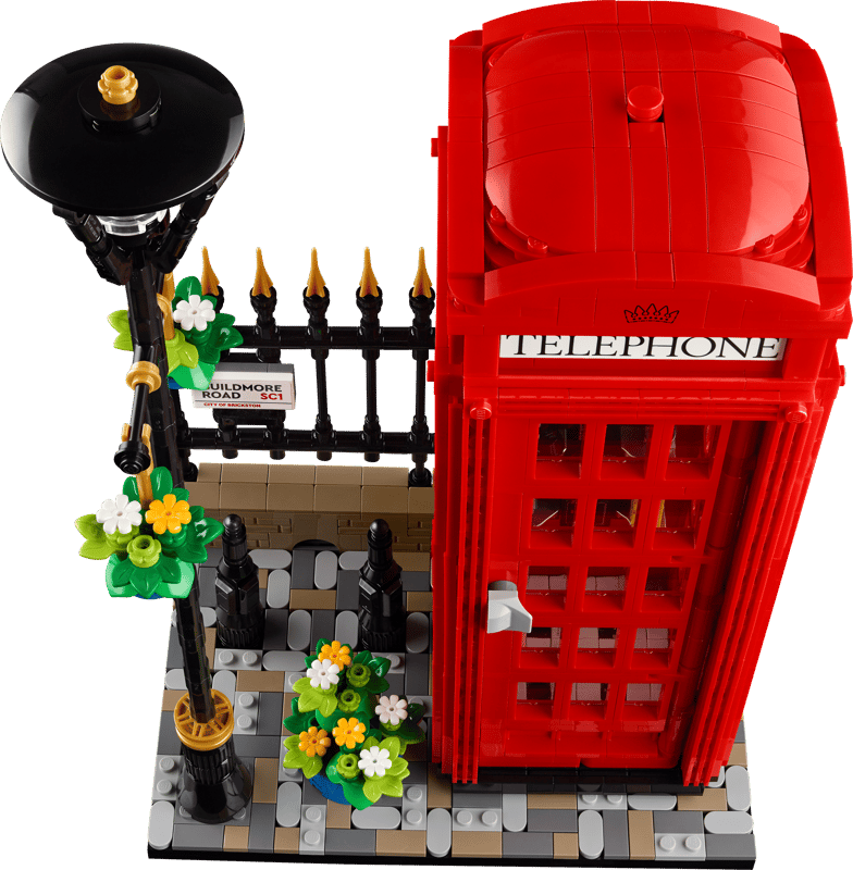 LEGO Red London Telephone Box