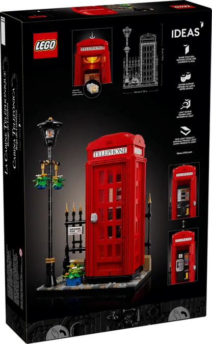 LEGO Red London Telephone Box