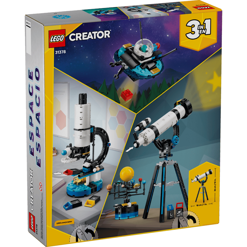 LEGO Space Exploration Telescope