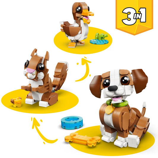 LEGO Cute Animals: Playful Puppy Dog