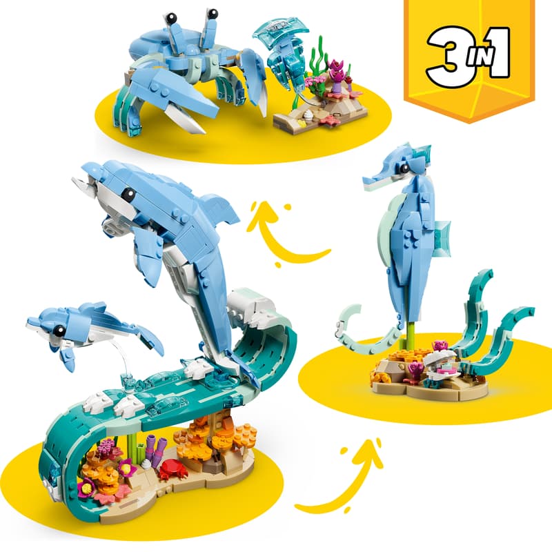 LEGO Sea Animals: Beautiful Dolphins