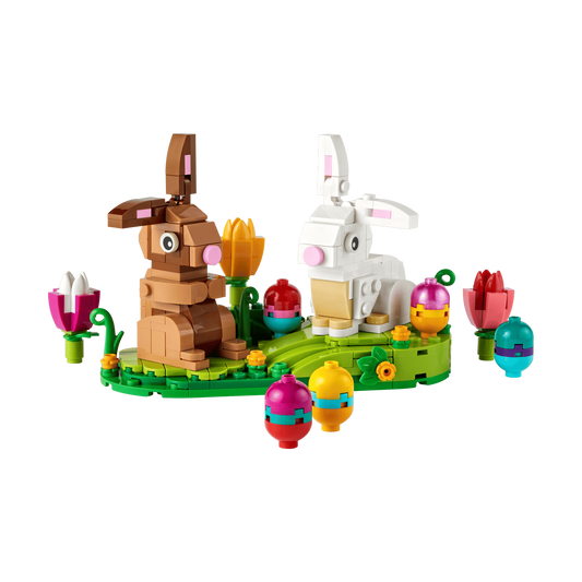 LEGO Easter Rabbits Display