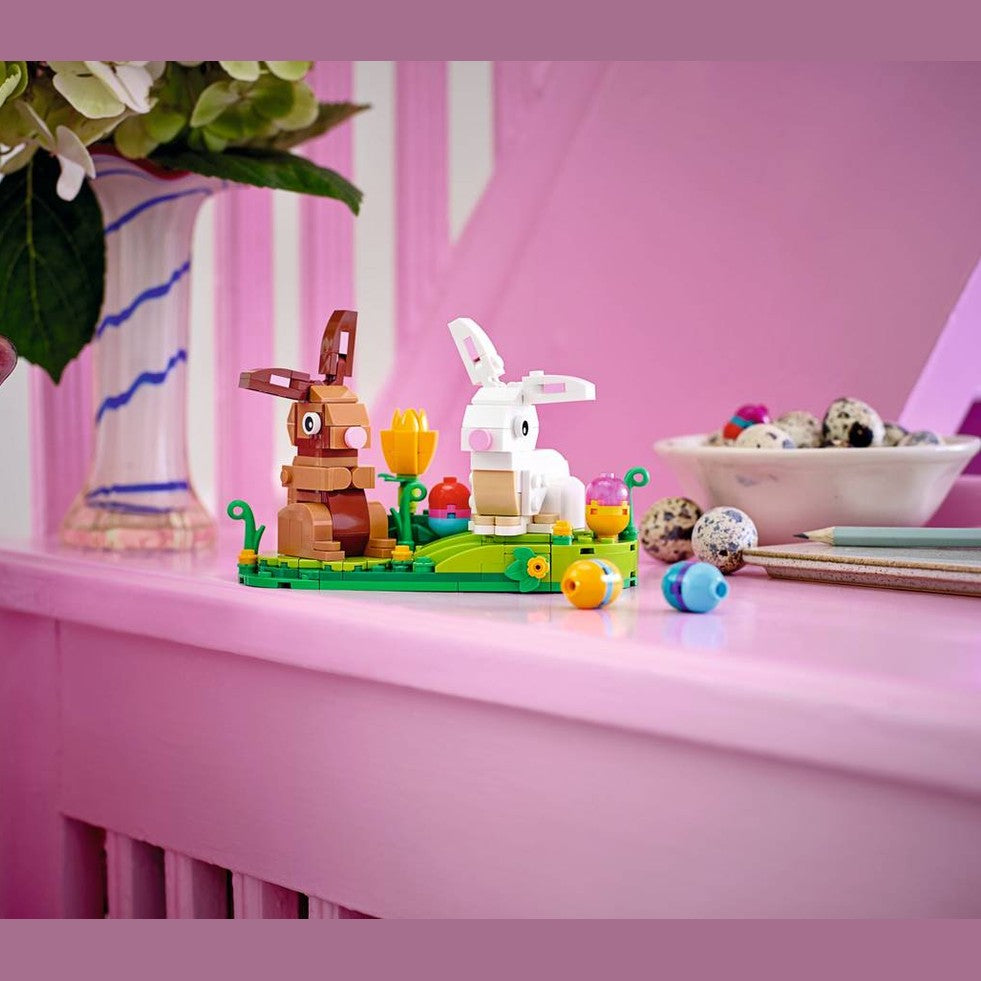 LEGO Easter Rabbits Display