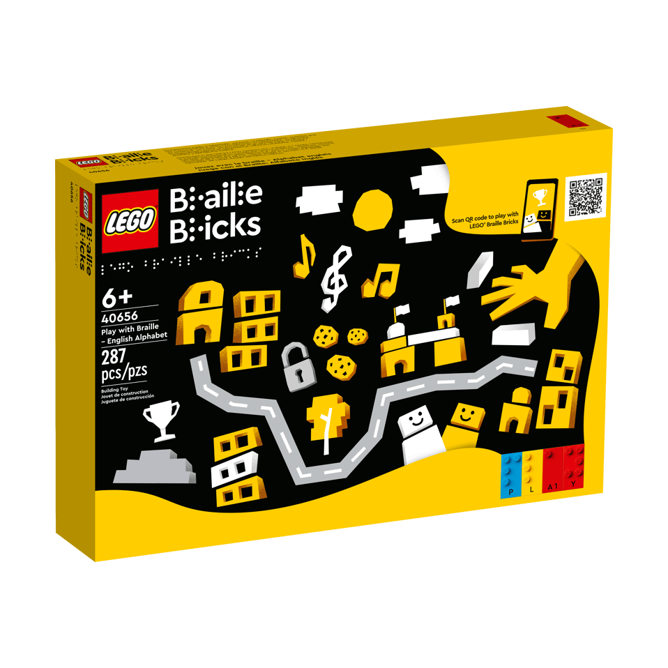 LEGO Play with Braille – English Alphabet
