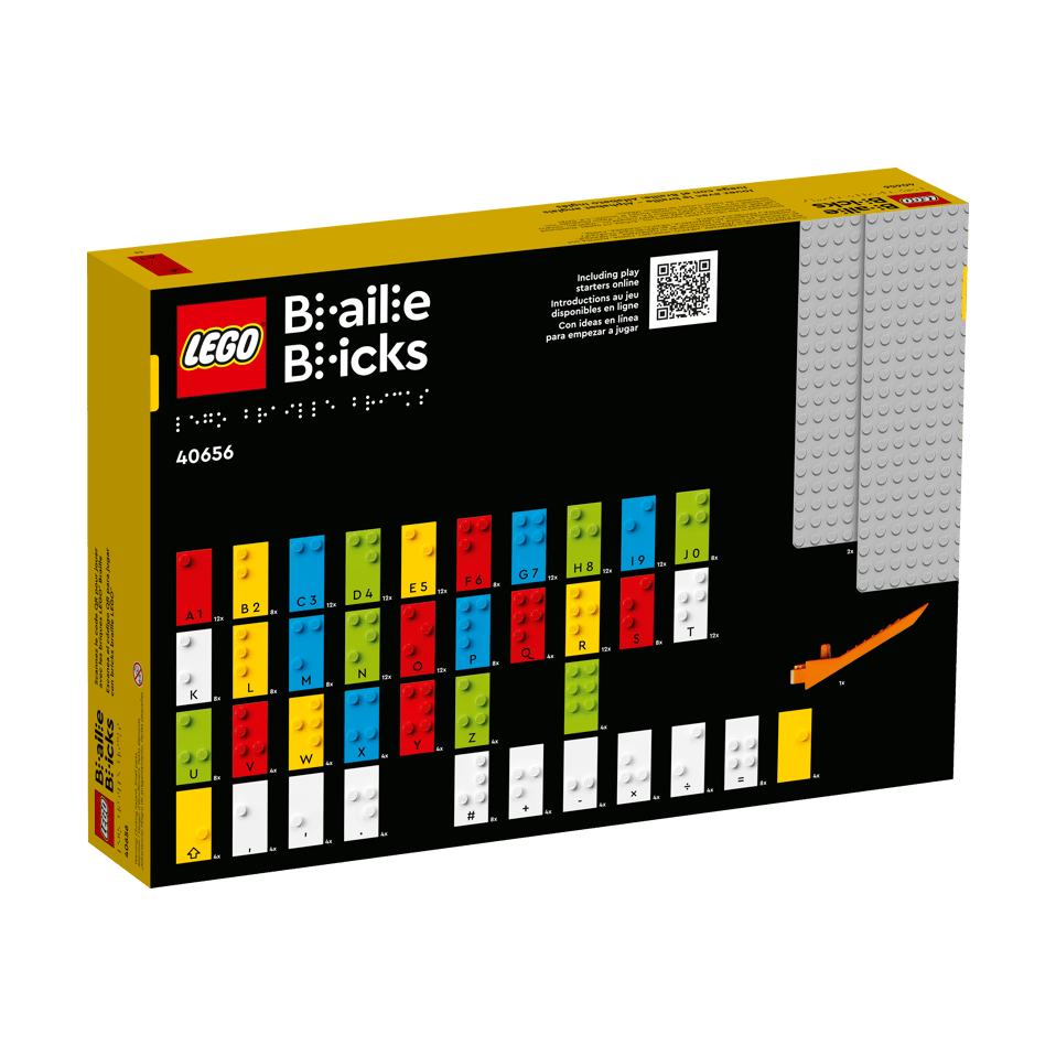 LEGO Play with Braille – English Alphabet