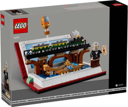 LEGO Tribute to Jules Verne's Books