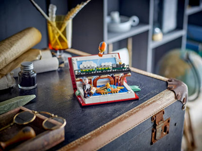 LEGO Tribute to Jules Verne's Books