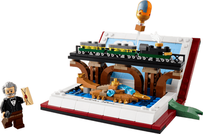 LEGO Tribute to Jules Verne's Books