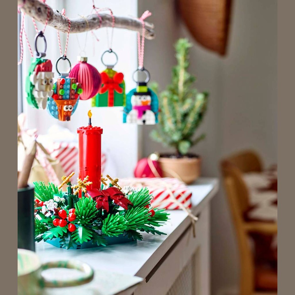 LEGO Christmas Table Decoration