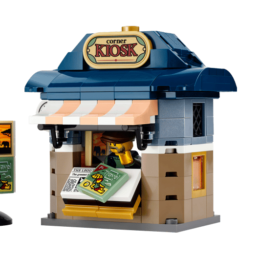 LEGO Corner Kiosk