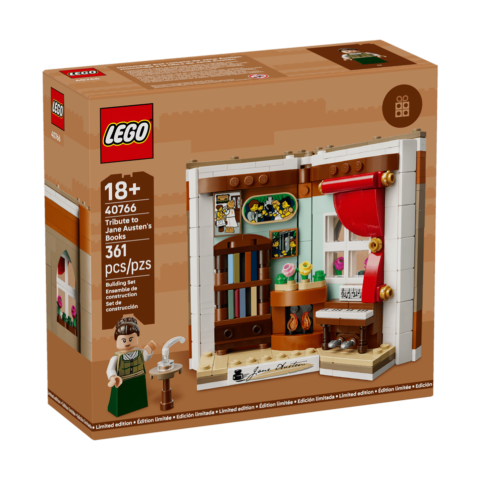 LEGO Tribute to Jane Austen's Books