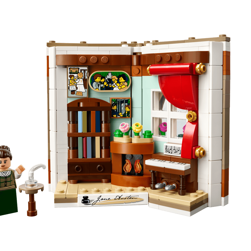 LEGO Tribute to Jane Austen's Books