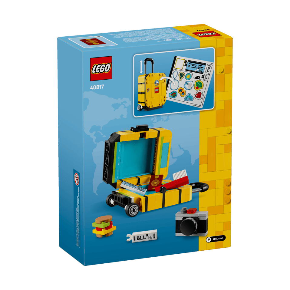 LEGO Yellow Travel Suitcase