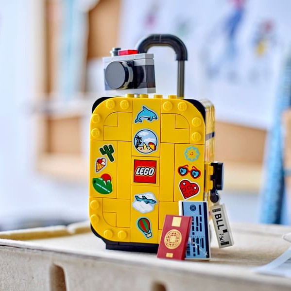 LEGO Yellow Travel Suitcase