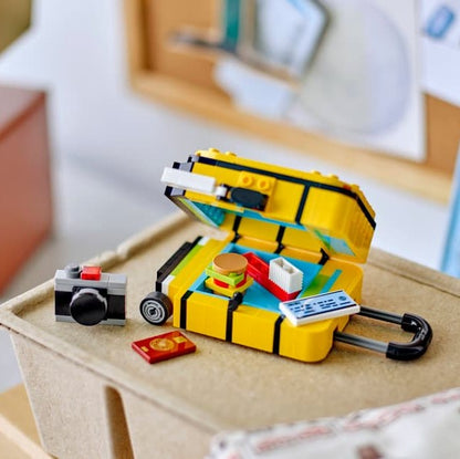 LEGO Yellow Travel Suitcase
