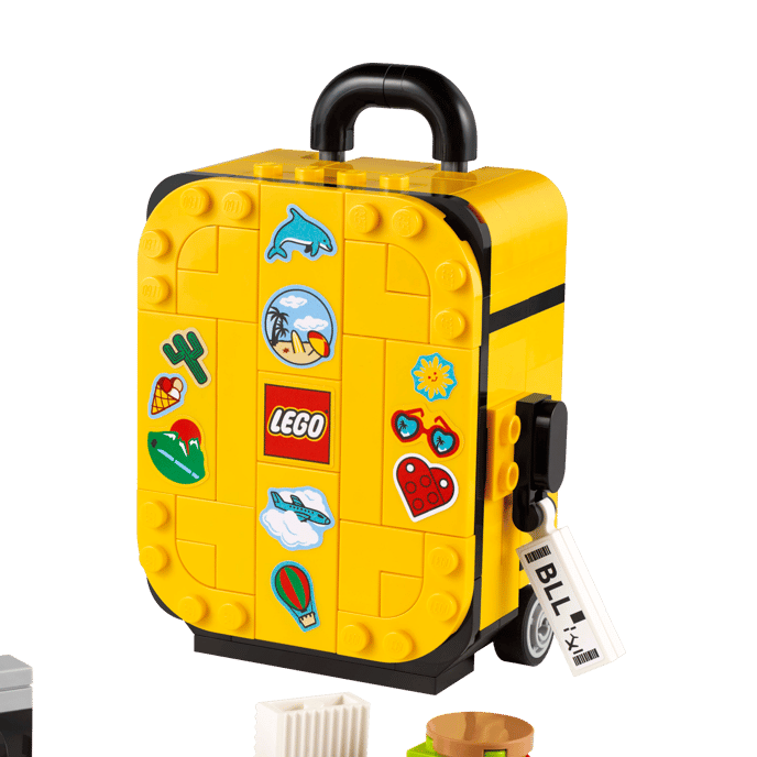 LEGO Yellow Travel Suitcase