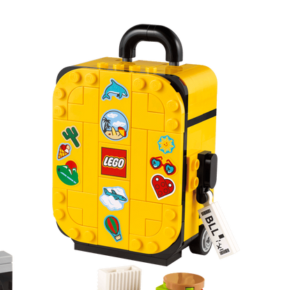 LEGO Yellow Travel Suitcase