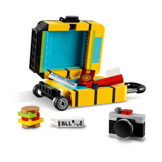 LEGO Yellow Travel Suitcase