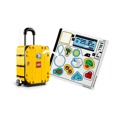 LEGO Yellow Travel Suitcase