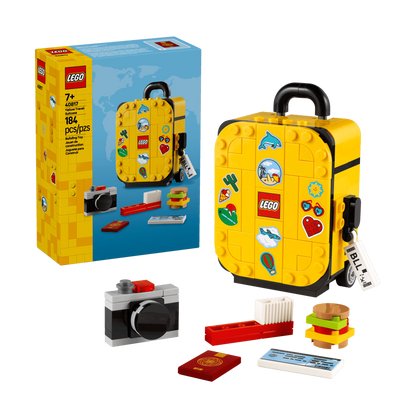LEGO Yellow Travel Suitcase