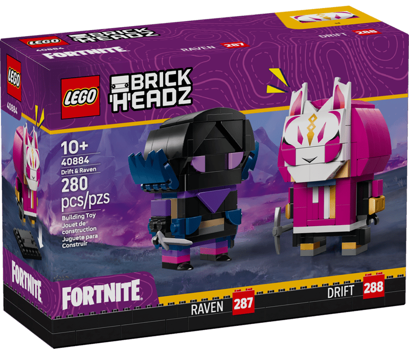 LEGO Drift & Raven Figures