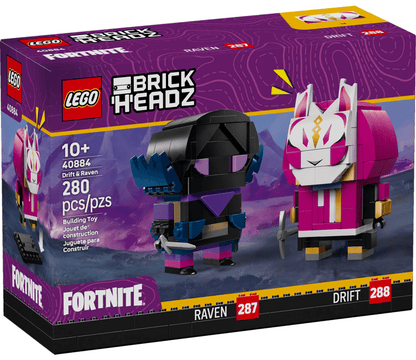 LEGO Drift & Raven Figures
