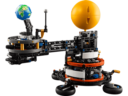 LEGO Planet Earth and Moon in Orbit