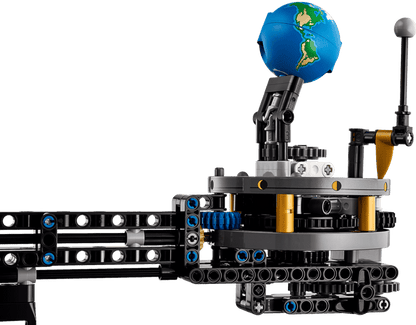 LEGO Planet Earth and Moon in Orbit