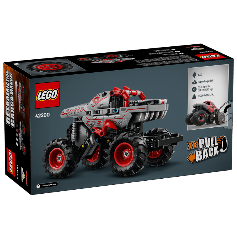 LEGO Monster Jam™ ThunderROARus™ Pull-Back