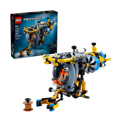 LEGO Deep-Sea Research Submarine