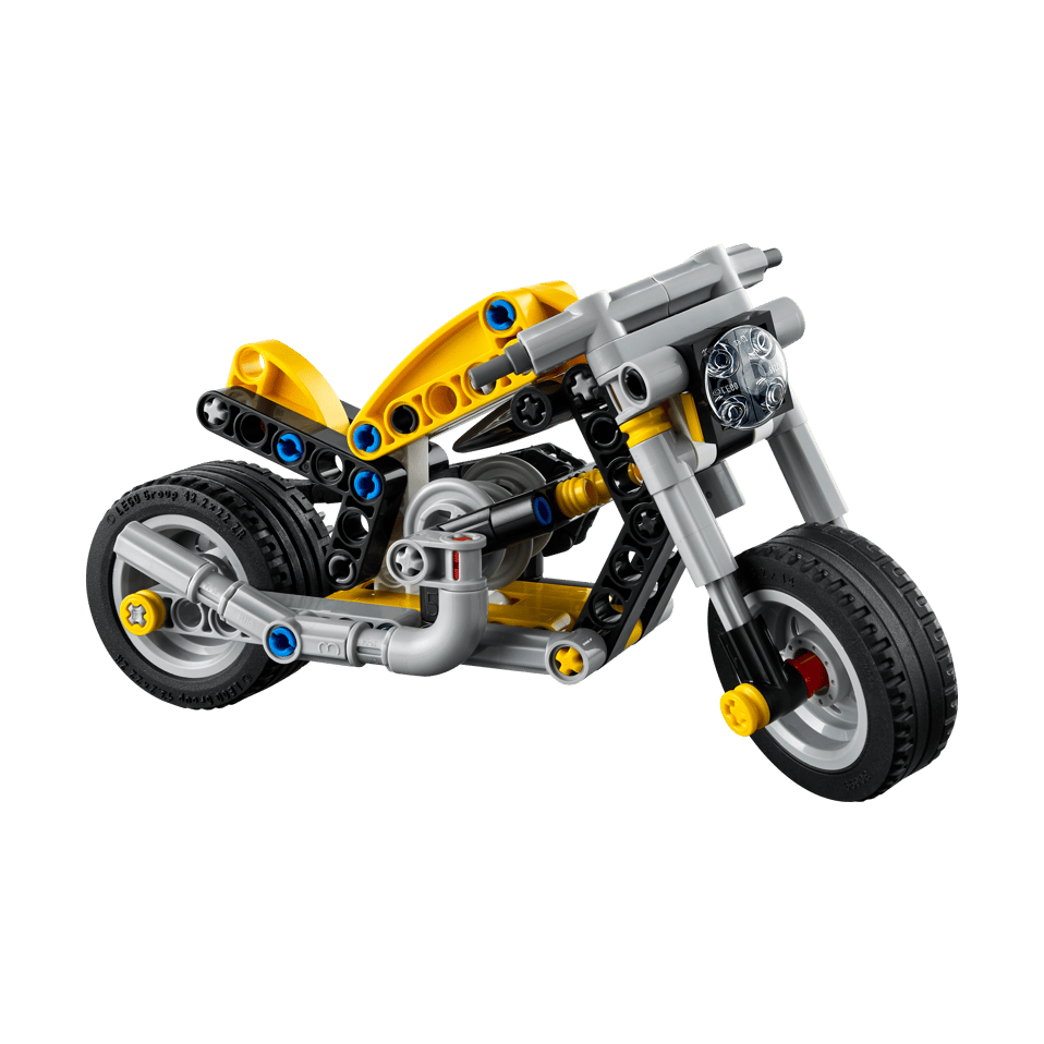 LEGO Yellow Motorcycle