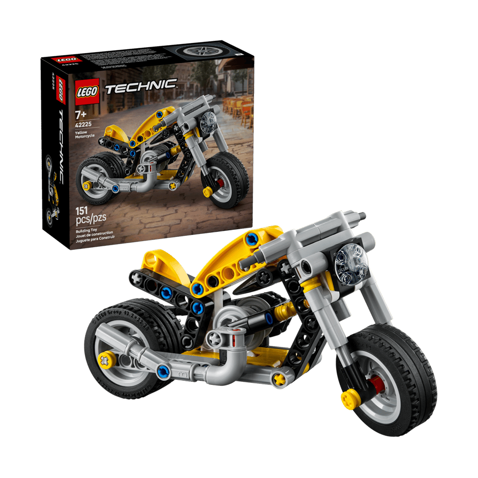 LEGO Yellow Motorcycle