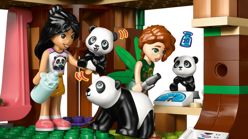 LEGO Panda Sanctuary Animal Care