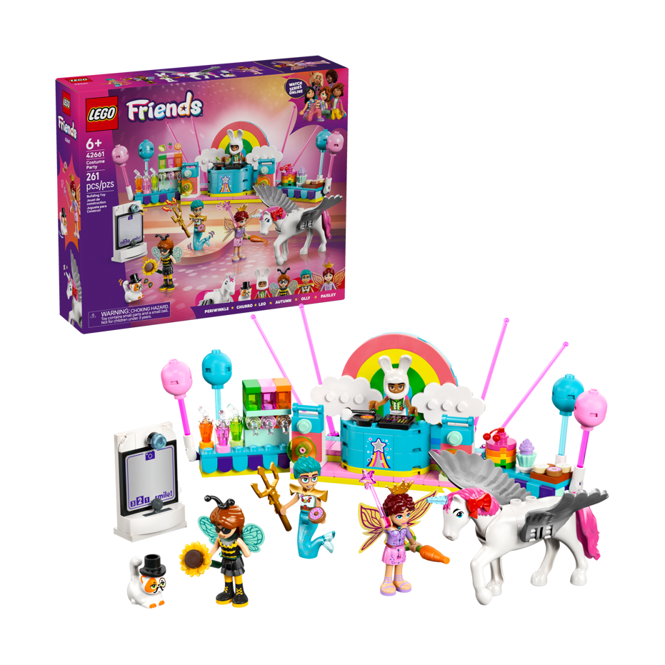 LEGO Costume Party with Unicorn & Fairy
