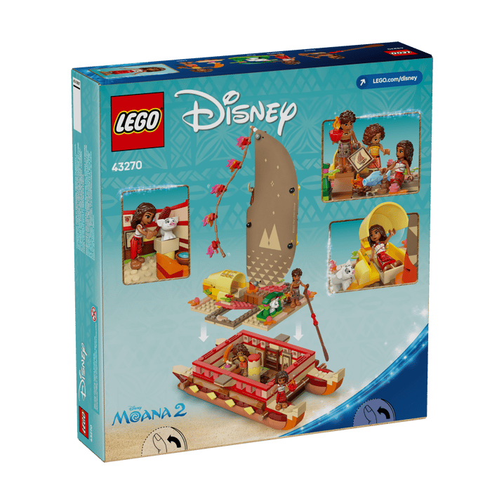 LEGO Moana's Adventure Canoe