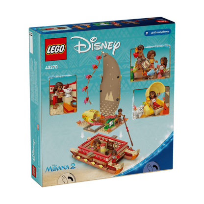 LEGO Moana's Adventure Canoe