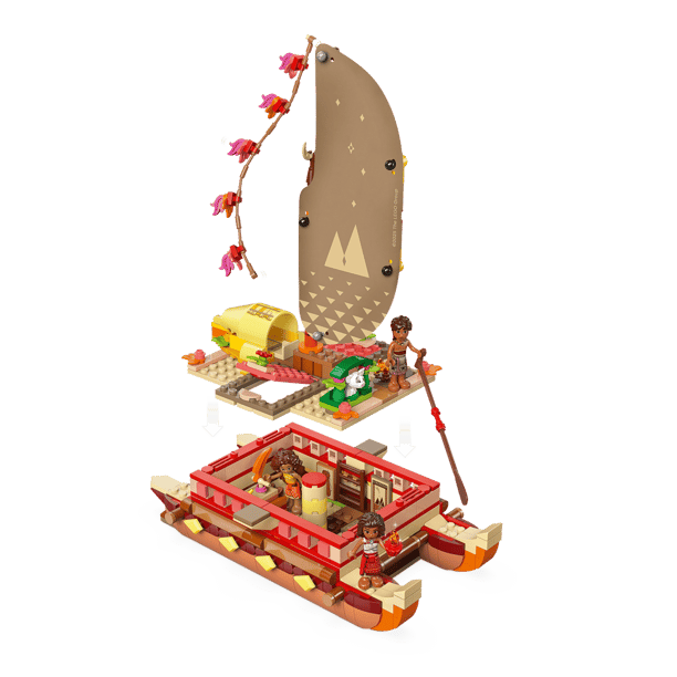 LEGO Moana's Adventure Canoe