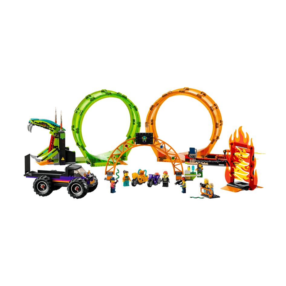 LEGO Double Loop Stunt Arena