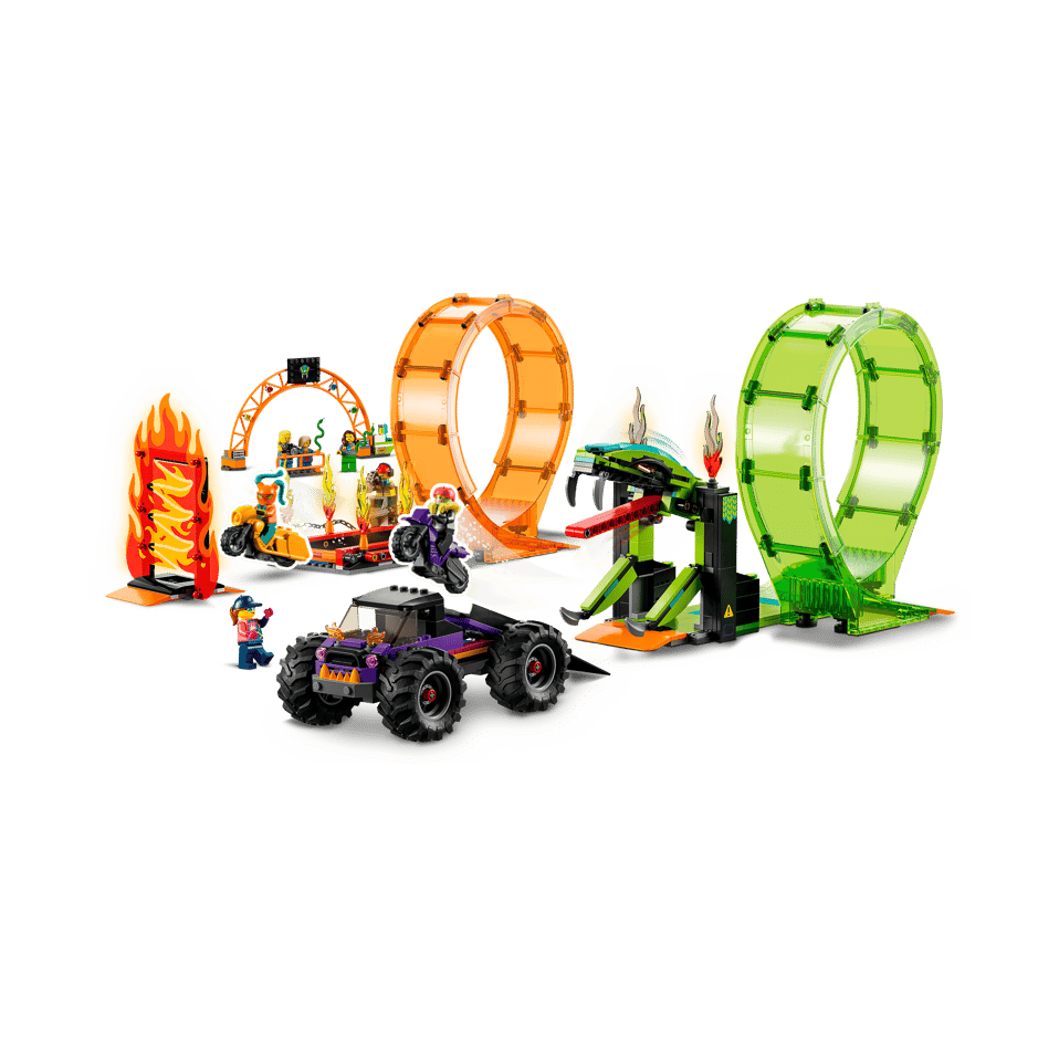 LEGO Double Loop Stunt Arena