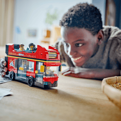 LEGO Red Double-Decker Sightseeing Bus