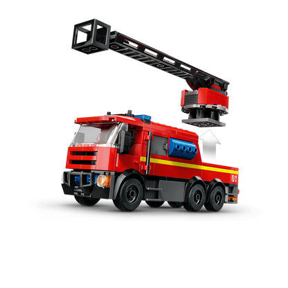 LEGO Fire Station with Fire Truck