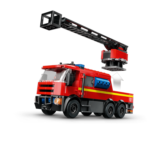 LEGO Fire Station with Fire Truck