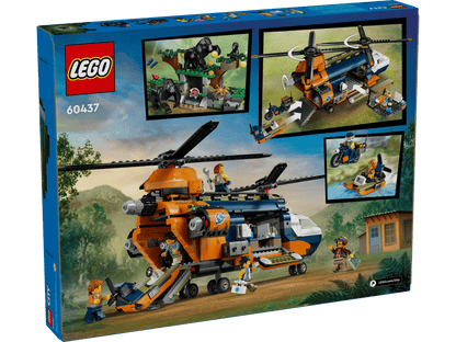 LEGO Jungle Explorer Helicopter at Base Camp