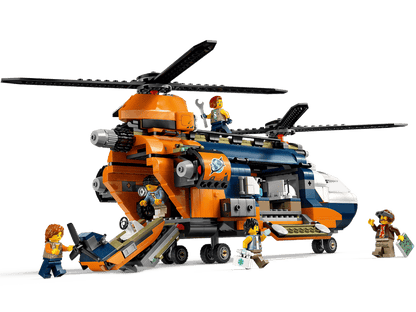 LEGO Jungle Explorer Helicopter at Base Camp