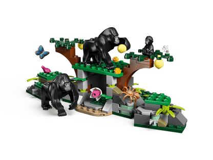 LEGO Jungle Explorer Helicopter at Base Camp
