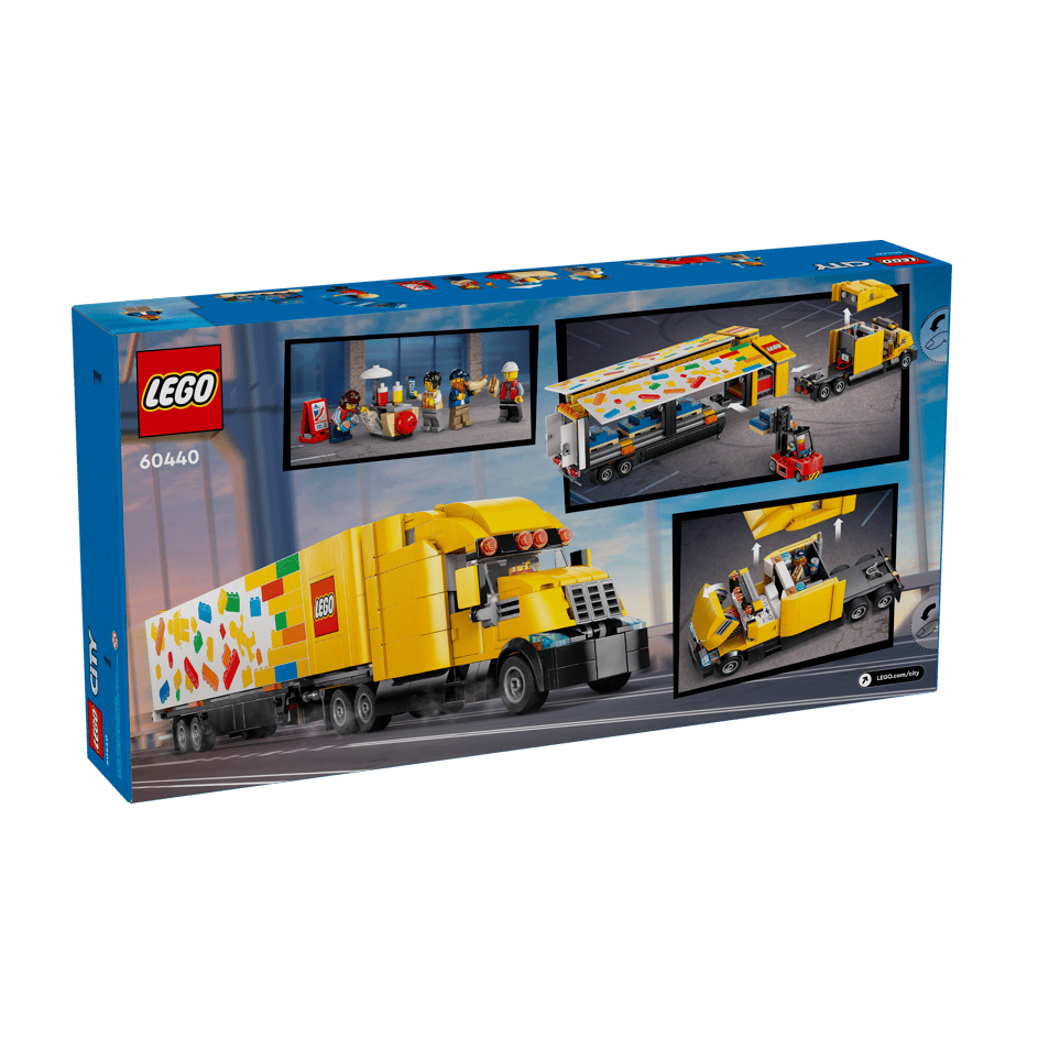 LEGO Yellow Delivery Truck