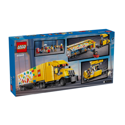 LEGO Yellow Delivery Truck