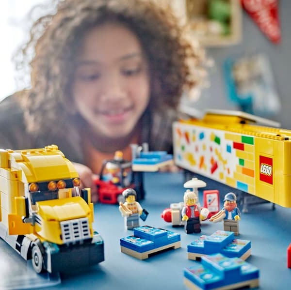 LEGO Yellow Delivery Truck