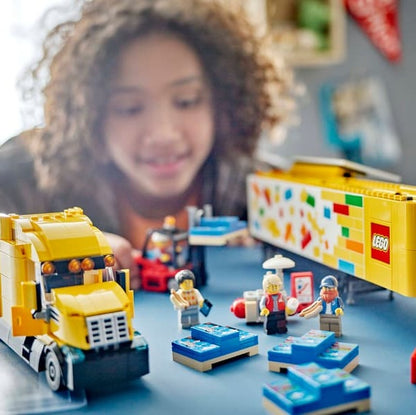LEGO Yellow Delivery Truck