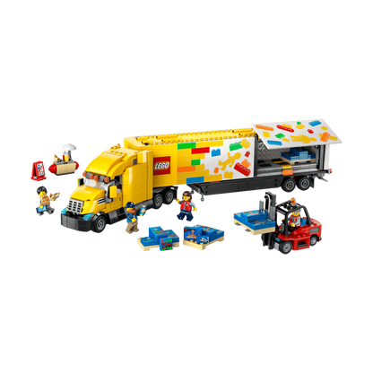 LEGO Yellow Delivery Truck